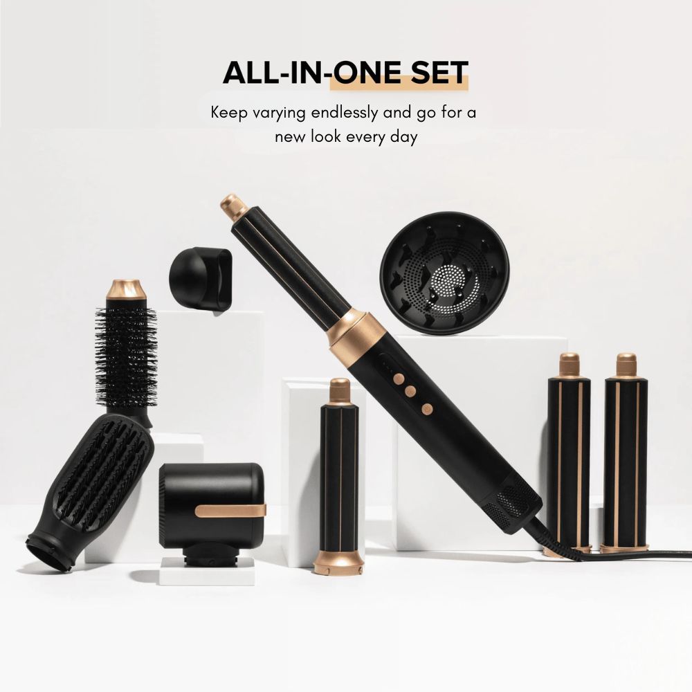 Keramik Airstyler 9-in-1 PRO - Black