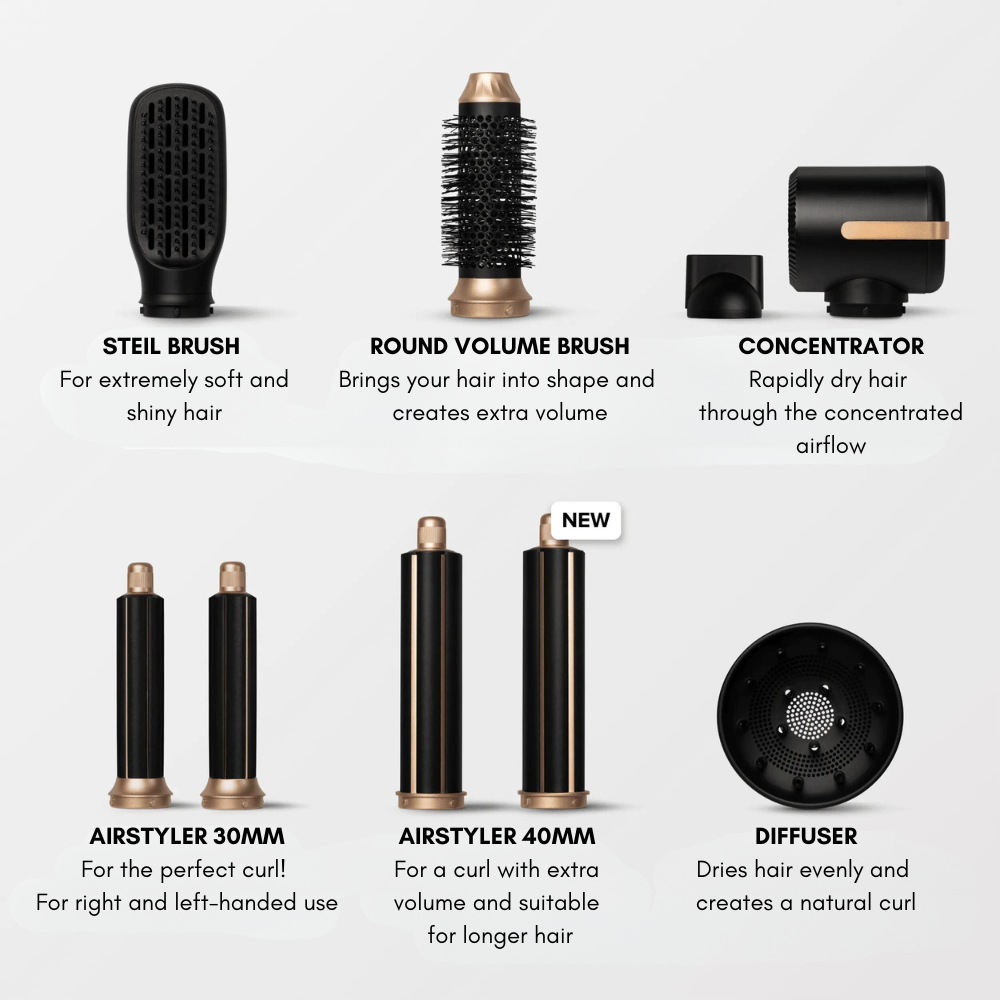 Keramik Airstyler 9-in-1 PRO - Black